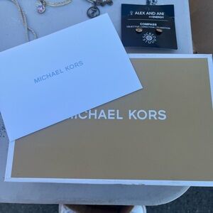 Michael Kors Black and Gold Wallet
